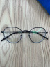 木九十 防蓝光眼镜 时尚金属镜架轻便男女同款电脑镜 FM1820131 C01  实拍图