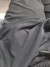 快魚寬松直筒男士休閑褲2024年夏季新款簡(jiǎn)約舒適登山運(yùn)動(dòng)束腳褲子 黑色 L 曬單實(shí)拍圖