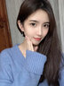 締晶999足銀耳環(huán)女2025年新款流蘇耳釘生日禮物送女友高級感輕奢耳墜S999通體銀【四葉草珍珠】七對裝 曬單實(shí)拍圖