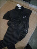 VACK夏季運動套裝男冰絲衣服男裝運動服男士健身服短袖夏天運動裝套裝 2205卡其 XL(推薦體重130-145斤) 曬單實拍圖