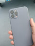 藝派 適用iPhone12手機(jī)殼殼蘋果12ProMax保護(hù)套防摔超薄直邊軟殼5G全包男女款潮 蘋果12ProMax丨直邊硅膠殼【薰衣灰】+鋼化膜 曬單實(shí)拍圖