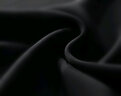 欧莎（OSA）新款黑色吊带缎面连衣裙女外穿显瘦长裙V领法式裙子 黑色 L 实拍图