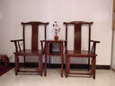 一善一品 紅木家具 非洲花梨（學(xué)名：刺猬紫檀）實(shí)木家具椅子大官帽主人椅中式實(shí)木電腦椅休閑圈椅 單張椅子 曬單實(shí)拍圖