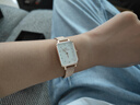 丹尼爾惠靈頓（DanielWellington）dw手表女 星辰貝母女士手表石英歐美腕表 七夕情人節(jié)禮物送女友 DW00100578【表盤-冰川白】 曬單實拍圖