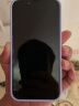 ESCASE 苹果iPhone 13手机壳液态硅胶保护套全包防滑防摔不沾指纹加绒网红男女款6.1英寸丁香紫 实拍图