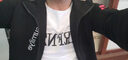 萬格尼2025新款情侶運動套裝春秋季男女休閑跑步運動服裝寬松衛(wèi)衣三件套 1911款黑色（春秋款三件套） 男L(建議體重110-125斤) 曬單實拍圖