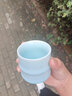 沉弗 龍泉青瓷水杯竹節(jié)杯紫砂陶瓷茶具創(chuàng)意茶杯泡茶杯情侶杯可愛個性 竹節(jié)杯（弟粉） 曬單實拍圖