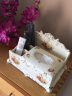 梵莎奇多功能欧式纸巾盒创意奢华客厅茶几抽纸盒卧室桌面收纳摆件 玫瑰手机架（29*19*17CM） 实拍图