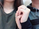 慕洛菲情侶戒指一對銀戒指女男女開口情侶對戒結(jié)婚生日情人節(jié)禮物送女友 （簡單愛對戒）男女款均為活口 曬單實拍圖