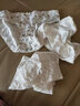 COTTON REPUBLIC 棉花共和國女內褲內衣全棉少女時(shí)代學(xué)生100百分百可愛(ài)低腰短褲 米白色3條裝  160/85(M) 曬單實(shí)拍圖
