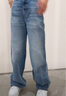Calvin KleinJeans25早春女士美式復古ck高腰寬松慵懶松弛感牛仔褲J225054 1AA-牛仔淺藍 28 曬單實拍圖