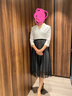 PORTS寶姿春夏新品女裝Two-in-one網(wǎng)紗拼接西服裙LM8D064MCP015 黑色 M (6) 曬單實(shí)拍圖