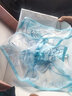莫代爾少女胸罩無鋼圈無海綿刺繡蕾絲透明文胸內(nèi)褲套裝系帶文胸丁褲內(nèi)衣 藍色套裝（保密發(fā)貨） 均碼 適合80-140斤綁帶可調(diào)節(jié) 曬單實拍圖
