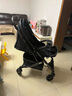 flykids四輪萬(wàn)向嬰兒推車(chē)可坐可躺減震一鍵折疊高景觀(guān)嬰兒車(chē)雙向可上飛機 四輪萬(wàn)向炫酷黑 曬單實(shí)拍圖