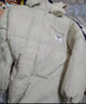 托瑪菲冬季羽絨棉服女裝新款棉衣外套小個(gè)子少女初中學(xué)生棉襖面包服短款 米白色 M（105-125斤） 曬單實(shí)拍圖