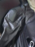 PERCOOL 真皮皮衣男头层牛皮夹克秋冬帅气摩托车机车服立领皮外套骑行服 黑色净版（布马甲） M号（125斤-135斤） 实拍图
