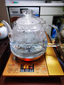 金灶H9電茶爐智能全自動(dòng)底部上水燒水壺玻璃電熱水壺家用茶具單壺底座 H9全套桶裝水抽水式【20x37cm】 曬單實(shí)拍圖