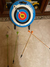 迪卡儂兒童反曲弓娛樂(lè )吸盤(pán)弓青少年射擊射箭運動(dòng)練習弓箭IVG7 弓+新款圓形靶+綠色箭（兩支裝） 曬單實(shí)拍圖