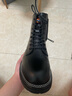 Dickies馬丁靴男鞋春季英倫風(fēng)鞋子男款百搭黑色工裝靴高幫靴子男靴 黑色 44 【偏大一碼，適合運動(dòng)鞋45】 曬單實(shí)拍圖