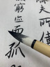 王一品齋筆莊天官牌 手工湖州毛筆 中華老字號非遺 書(shū)法國畫(huà) 練習筆 創(chuàng  )作 廠(chǎng)家 兼毫 初學(xué)者 自學(xué) 精制白云 大中小各1支（劃算） 曬單實(shí)拍圖