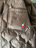 MiniPeace【鵝絨襯衫】太平鳥童裝男童輕薄羽絨服鵝絨三防襯衫內(nèi)搭 黑色1 140 cm 曬單實拍圖