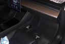 拓夫適用特斯拉model3model丫modely汽車(chē)腳墊XS毛豆3專(zhuān)用全包圍腳墊 【神秘黑】腳墊雙層 曬單實(shí)拍圖