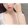 法卡曼（FACAMAN）黃金手鐲女999足金手鏈大玫瑰花手環(huán)結(jié)婚禮物生日送女友 玫瑰傾心黃金手鐲 曬單實(shí)拍圖