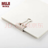無(wú)印良品（MUJI） 票夾 ND16CC0A 夾子便條夾照片夾 銀色 25mm/12個(gè) 曬單實(shí)拍圖