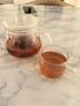 全度（Quandu）玻璃茶壺耐熱玻璃泡茶壺帶玻璃內(nèi)膽蓋子花茶壺可電陶爐專用企鵝壺 小號(hào)500ML+兩只把杯 曬單實(shí)拍圖