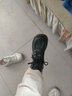 百麗踏2025新款馬丁真軟皮棉靴松糕厚底短靴冬季皮毛雪地一體仿羊毛女靴 黑色黑毛 36 曬單實拍圖