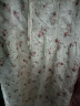 乐町肌理感芝芝莓莓泡泡袖连衣裙24年夏季新款方领碎花连衣裙法式收腰 米白（现货） M 晒单实拍图