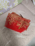 森暮舟（SENGMUZHOU）紅蓋頭 新娘出嫁頭紗結婚秀禾服紅色蒙頭紗巾中式婚禮半透明蓋頭 紅色（金枝玉葉）蕾絲花邊蓋頭 100cm-135cm 曬單實拍圖