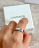 Calvin Klein凱文克萊CK滿(mǎn)天星銀色女士情侶戒指對戒 紀念日送女生禮物 【廣州保稅倉】35000200B 曬單實(shí)拍圖