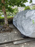 榮威rx5車衣全車罩20 21 22款榮威RX5 plus專用遮陽隔熱防雨汽車套外罩 夏季防曬防雨防冰雹-冬季防雪保暖-耐撕扯牛津布車衣 2021款榮威RX5專用汽車防曬罩防凍罩防雪罩 曬單實(shí)拍圖
