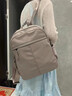 辰熙雙肩包女2025新款時(shí)尚韓版百搭大容量牛津布簡(jiǎn)約旅行休閑背包書(shū)包 粉紫色中號 曬單實(shí)拍圖