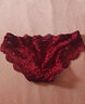 莫代爾 女士?jì)妊澙俳z內褲女性感本命年大紅色女士三角褲中低腰網(wǎng)紗內褲 黑色+紅色+酒紅+黑色 4條 L 110-125斤 曬單實(shí)拍圖