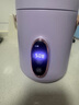 AYRE LIGHTING便攜式電燉鍋小型電熱燉煮杯辦公室迷你煲湯鍋全自動(dòng)養生多功能煮粥神器 1.4L薰衣草紫【智能款】 曬單實(shí)拍圖