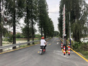 科百得 直桿道閘車牌識別一體機停車場升降收費管理系統(tǒng)門禁攔車桿定制 一進一出直桿組合（分裝兩邊 曬單實拍圖