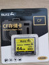 BLKECF卡64G適用佳能單反相機內存卡5D3 7D D8105D2 5DS 7D2 D5 1DX 5D4尼康儲存卡D700高速存儲卡120M CF卡+CF讀卡器 曬單實(shí)拍圖