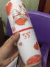 LKK55度 杯子洛可可55度降温杯55℃杯男生女生创意水杯情人节礼物 IP款-呆呆朵朵 280ml 实拍图