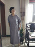 斯琴2022夏季新品女香芋紫雙層領(lǐng)套頭五分袖連衣裙長(zhǎng)裙BBXQ010132 香芋紫 M 曬單實(shí)拍圖