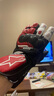 Alpinestars SP-8 V3 a星摩托車手套賽道公路防摔騎士機車皮男騎士手套 黑白亮紅色1304亞洲版 XXL 曬單實拍圖