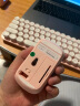 摩天手(Mofii) i豆无线复古朋克键鼠套装 可爱便携办公键鼠套装 鼠标 电脑键盘 笔记本键盘 白粉 实拍图