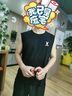 花花公子（PLAYBOY）【兩件套】夏季背心男士無(wú)袖T恤男裝純棉坎肩休閑白色上衣服套裝 白色套裝 L 曬單實(shí)拍圖