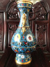 名門鈺禮景泰藍(lán)花瓶雙龍耳尊銅胎掐絲琺瑯家居裝飾品商務(wù)禮品 銅工藝擺件 曬單實(shí)拍圖
