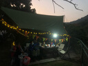 黑鹿（BLACKDEER）棉布帳篷戶外露營(yíng)裝備超大防風(fēng)防暴雨野營(yíng)帳野外多人團(tuán)建蒙古包 樺木白 曬單實(shí)拍圖