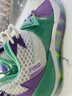 艾弗森籃球鞋男低幫春夏季學(xué)生透氣防滑訓練球鞋青少年情侶款鴛鴦運動(dòng)鞋 白粉綠粉紫 43 曬單實(shí)拍圖