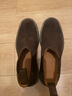 THOM WILLS切爾西男靴反絨真皮低幫皮靴男英倫馬丁靴冬季男靴 深咖色E672 45 /9.5碼 曬單實(shí)拍圖