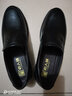 老人頭休閑皮鞋男真皮春夏季新款透氣男士商務(wù)皮鞋軟底韓版鏤空爸爸皮鞋 黑色 43 曬單實(shí)拍圖