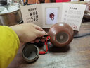 覓陶欽州坭興陶茶壺馬武宏全手工柿圓壺入門(mén)級普洱紅茶泡茶茶具180ml 曬單實(shí)拍圖